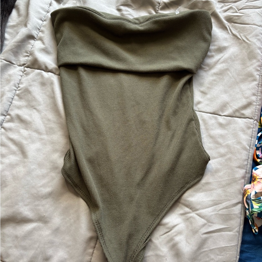 Olive Green One Piece